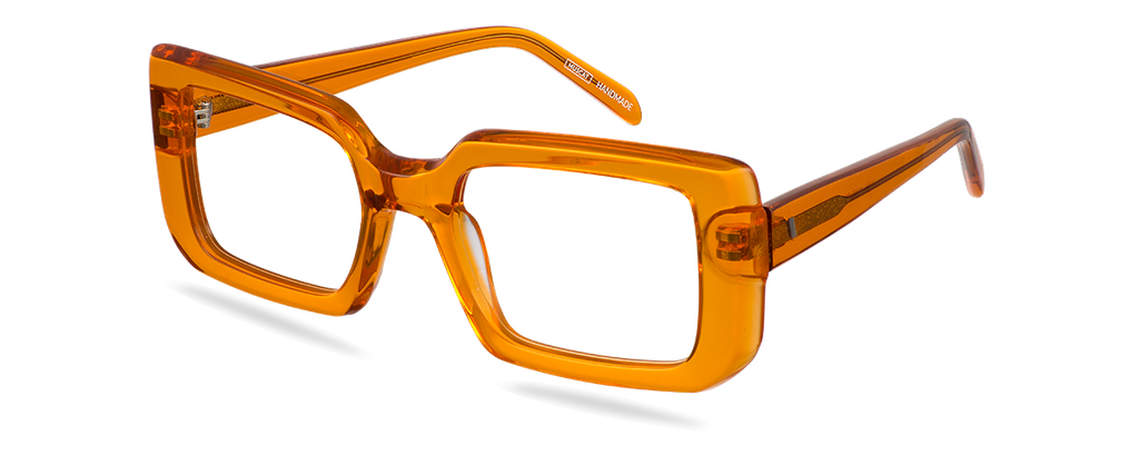 Okulary zerówki Liam Vivid Orange