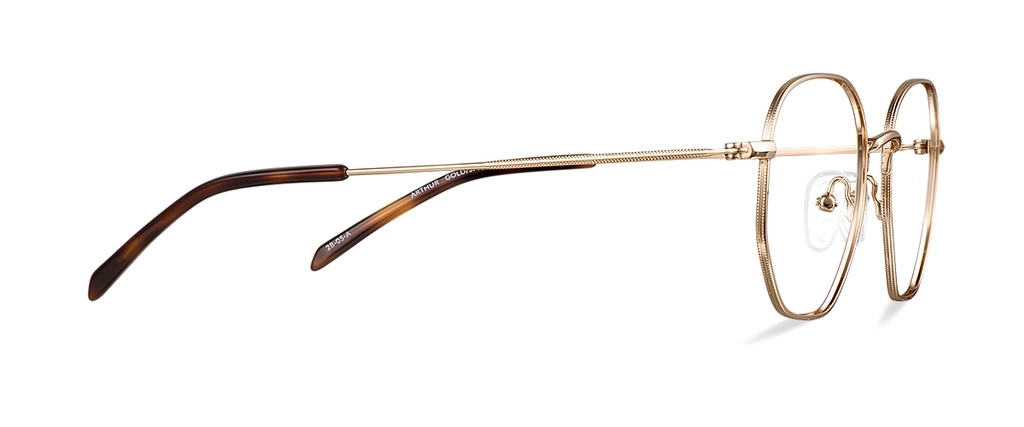 Okulary do komputera Arthur Gold/Spiced Havana
