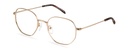 Okulary zerówki Arthur Gold/Spiced Havana