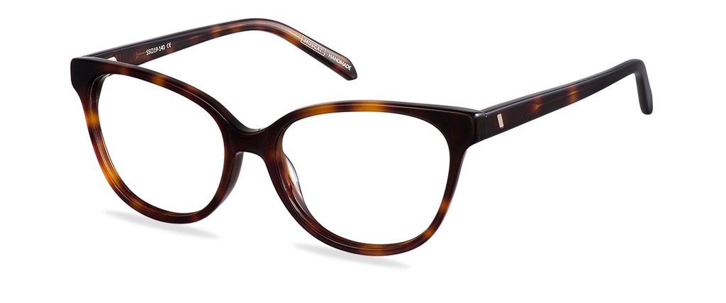 Okulary zerówki Belova Wide Brown Havana