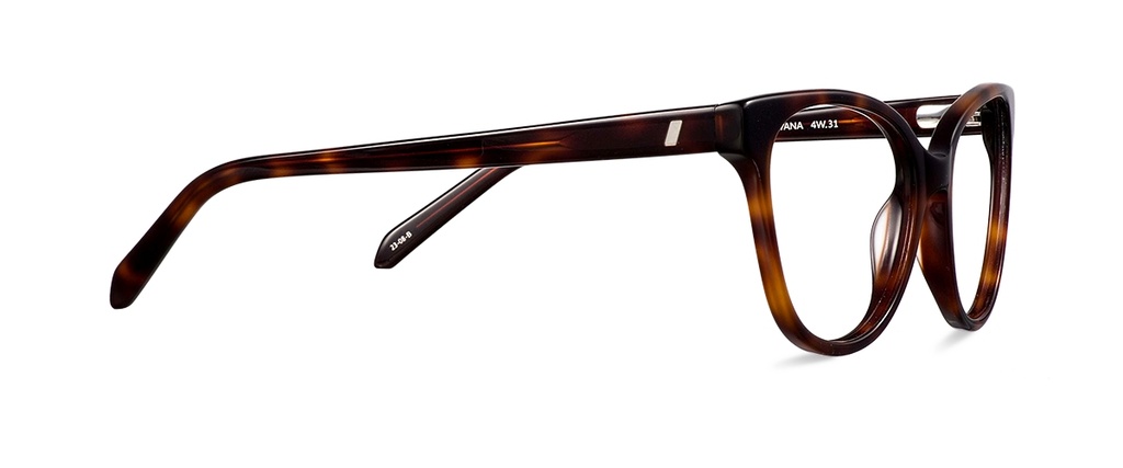 Okulary zerówki Belova Wide Brown Havana