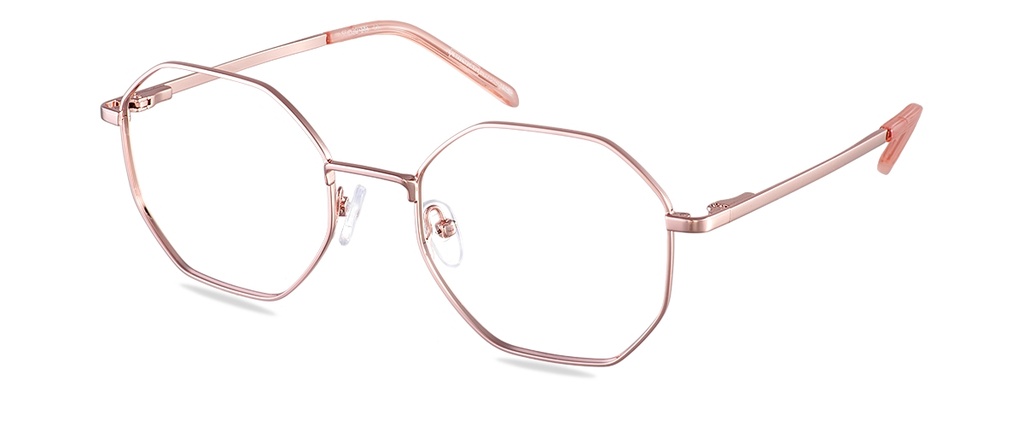 Okulary korekcyjne Brighton Rose Gold/Rose Water