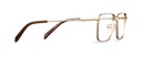 Okulary do komputera Bruce Satin Gold/Americano