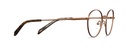 Okulary zerówki Charlie Matt Brown/Brown Marble