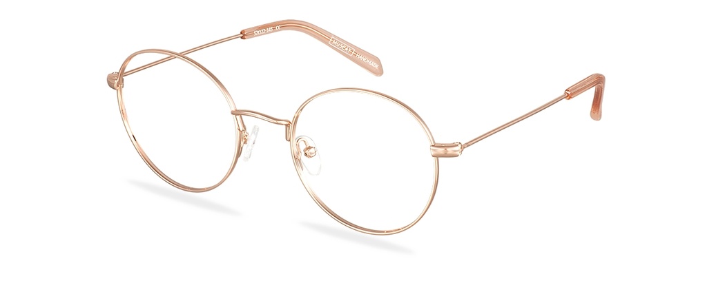 Okulary zerówki Charlie Rose Gold/Rose Water