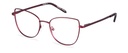 Okulary do komputera Ella Satin Burgundy/Burgundy