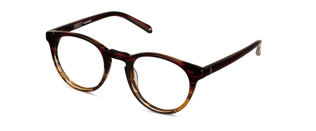 Okulary zerówki Ellis Striped Amber