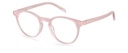 Okulary zerówki Ellis Wide Cloud Pink