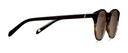 Okulary przeciwsłoneczne Ellis Wide Striped Amber