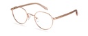 Okulary zerówki Frank Rose Gold/Rose Water