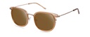 Okulary przeciwsłoneczne George Gold/Black Tea