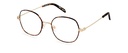 Okulary zerówki Hannah Gold Havana/Dark Havana