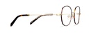 Okulary zerówki Hannah Gold Havana/Dark Havana