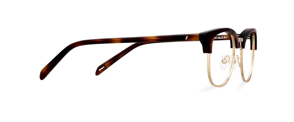 Okulary korekcyjne Jamie Gold/Brown Havana