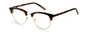 Okulary zerówki Jamie Gold/Brown Havana