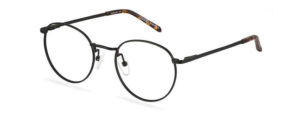 Okulary korekcyjne Janis Matt Black/Dark Havana