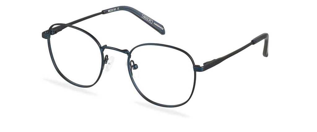 Okulary zerówki Leo Satin Navy/Midnight Blue