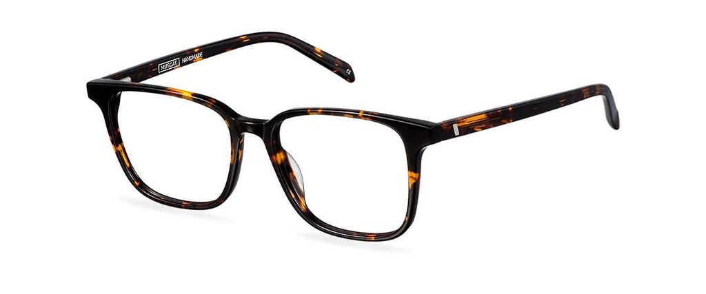 Okulary zerówki Louis Wide Dark Havana