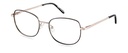 Okulary korekcyjne Meryl Gold Black/Black Magic