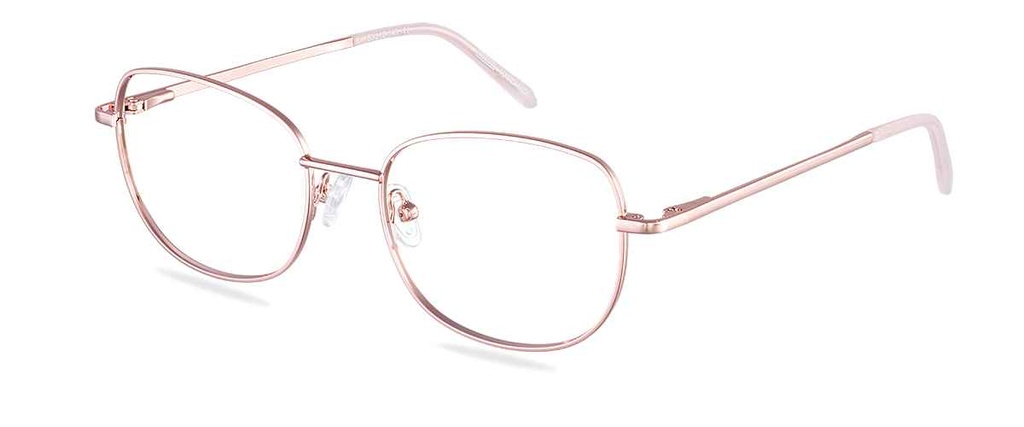 Okulary zerówki Meryl Rose Gold/Rose