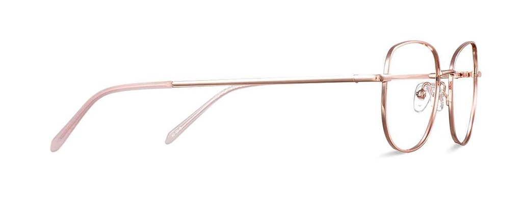 Okulary zerówki Meryl Rose Gold/Rose