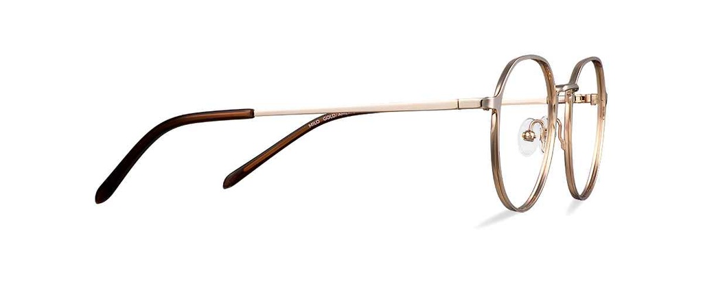 Okulary do komputera Milo Gold/Americano