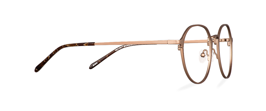 Okulary korekcyjne Milo Gold/Americano