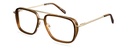 Okulary korekcyjne Peter Gold/Chestnut Brown