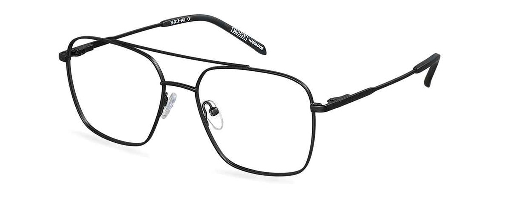 Okulary zerówki Ralph Matt Black/Black Matt