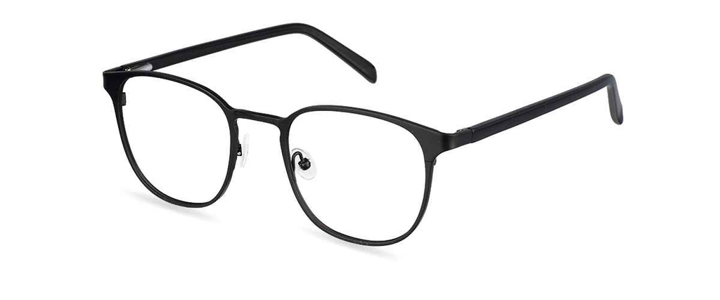 Okulary zerówki Robin Matt Black/Black Magic