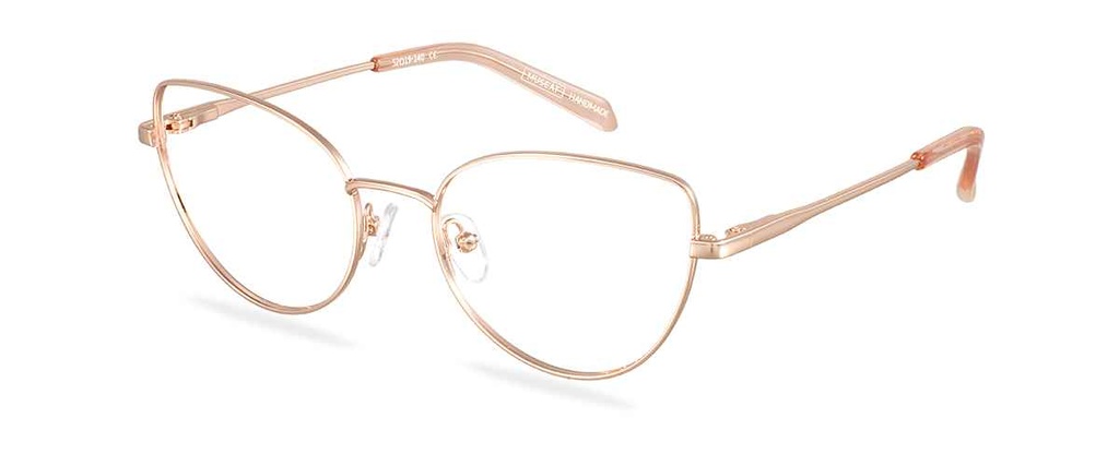 Okulary zerówki Sofia Rose Gold/Rose Water