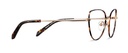 Okulary do komputera Sofia Wide Gold Havana/Dark Havana