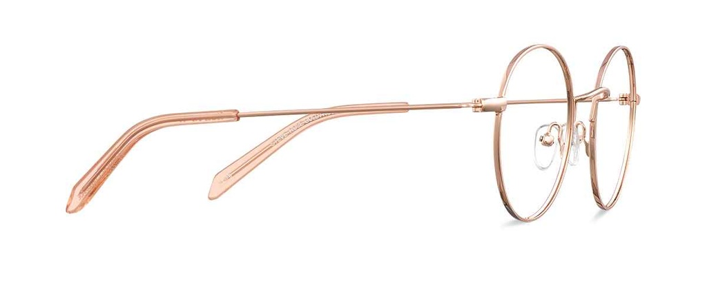 Okulary zerówki Steve Rose Gold/Rose Water