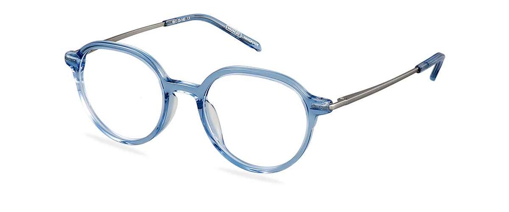 Okulary zerówki Tracy Satin Silver/Cool Water