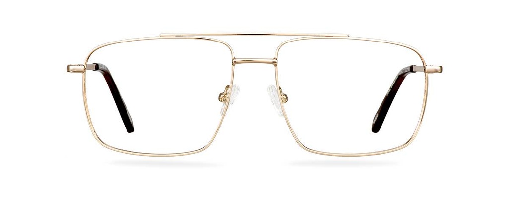 Okulary zerówki Phil Gold/Espresso