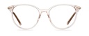 Okulary zerówki Olivia Satin Gold/Champagne