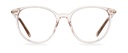 Okulary zerówki Olivia Satin Gold/Champagne