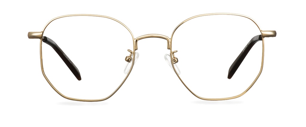 Okulary zerówki Archie Gold/Americano