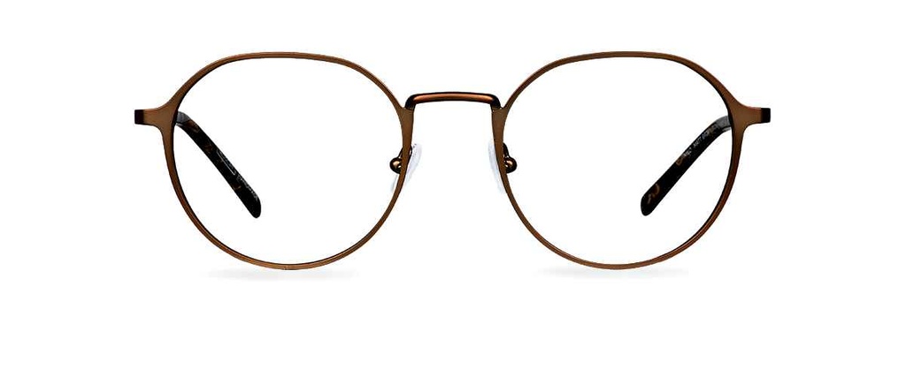 Okulary zerówki Milo Matt Brown/Brown Marble