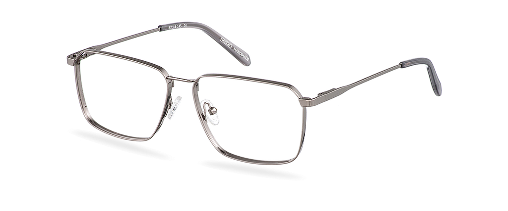 Okulary korekcyjne Bruce Wide Gunmetal/Smoke