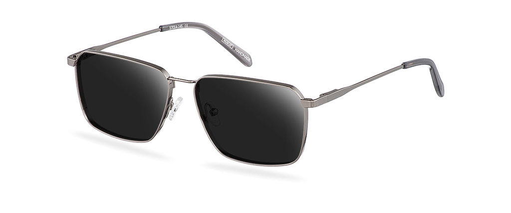 Okulary przeciwsłoneczne Bruce Wide Gunmetal/Smoke