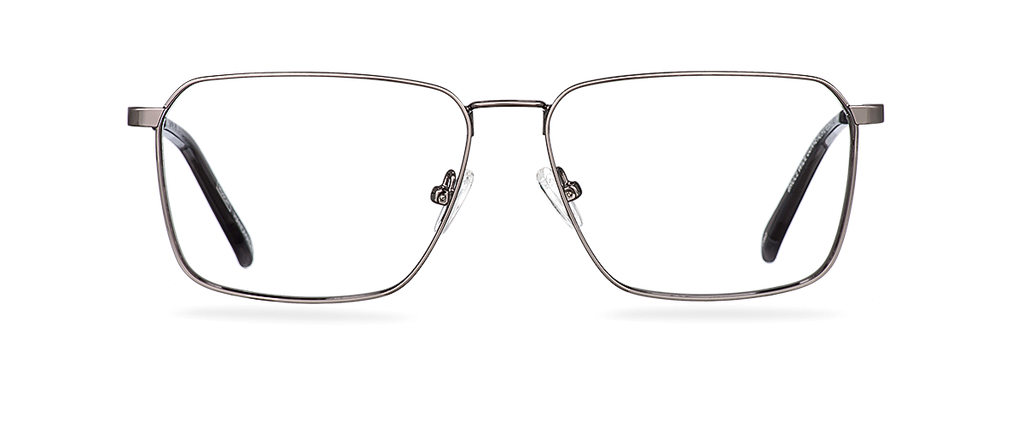 Okulary zerówki Bruce Wide Gunmetal/Smoke