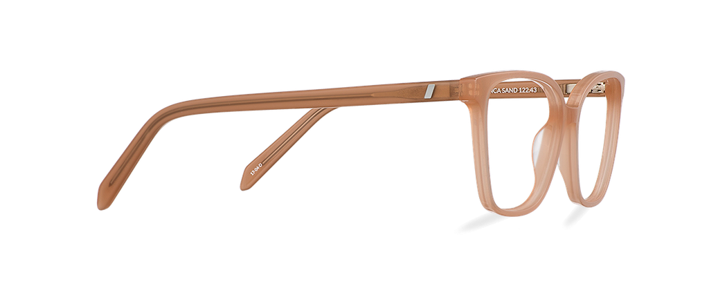 Okulary zerówki Blanca Sand