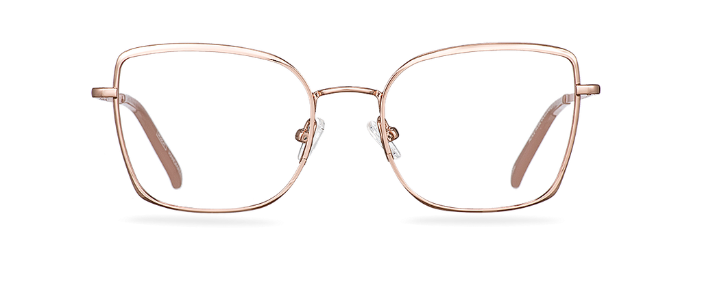 Okulary korekcyjne Alice Rose Gold/Jaipur Pink
