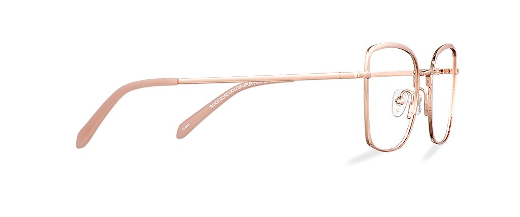 Okulary korekcyjne Alice Rose Gold/Jaipur Pink