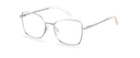 Okulary zerówki Alice Silver/Pearl