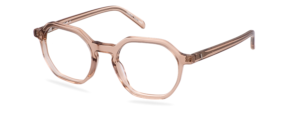 Okulary zerówki Taylor Wide Light Brown