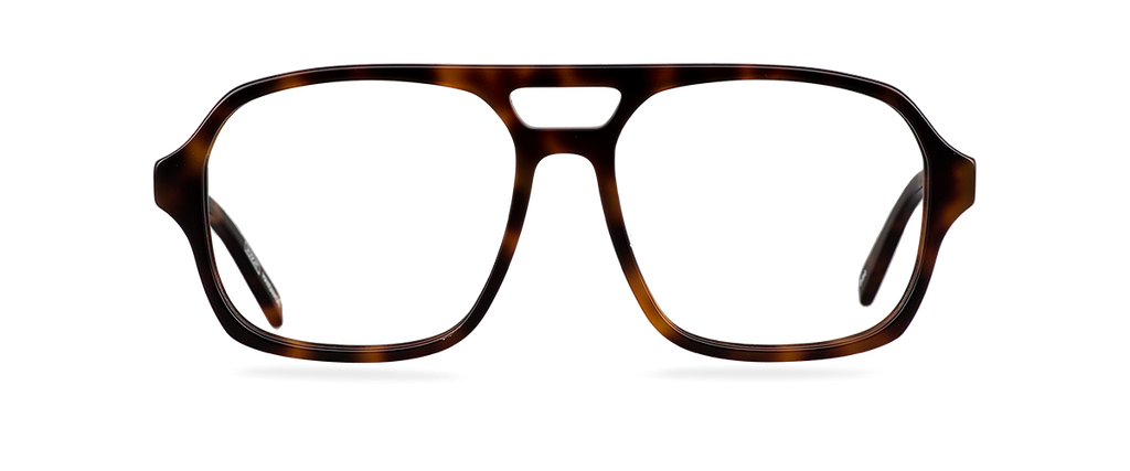 Okulary zerówki Christian Brown Havana