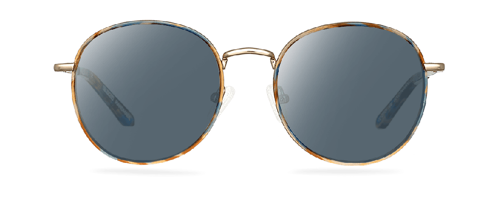 Okulary przeciwsłoneczne Kai Gold/Havana Blue