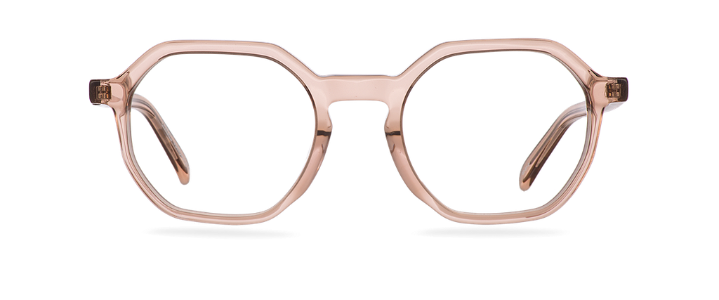 Okulary zerówki Taylor Wide Light Brown